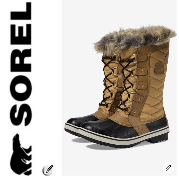 NWT Sorel Women's Torfino II Fur Top Boots - Picture 2 of 16